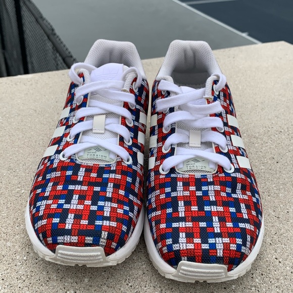 Adidas ZX torsion Flux Woven shoes women’s size 8 - Picture 2 of 6